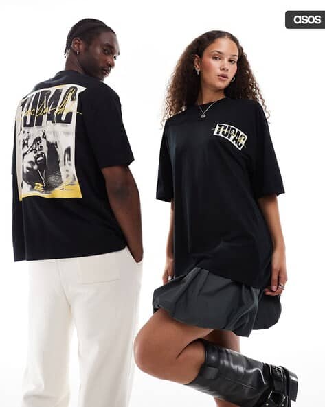 トップス POCKET & CREW 2PACK LS T-SHIRTS (BLACK) Buy Black Tshirts for Men by ASOS DESIGN Online | Ajio.com