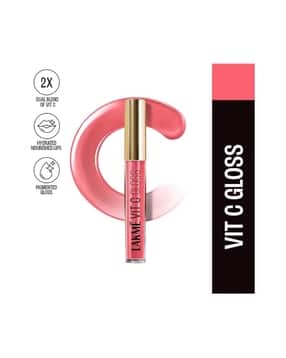 lakme Superglowvit-C Gloss - Peachy Nude C2-picture-52