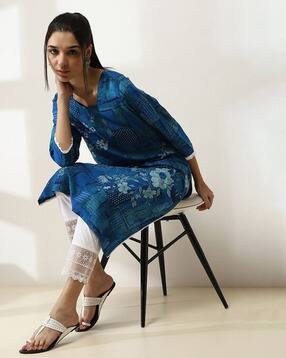 rangriti Women Floral Print Straight Kurta-picture-36
