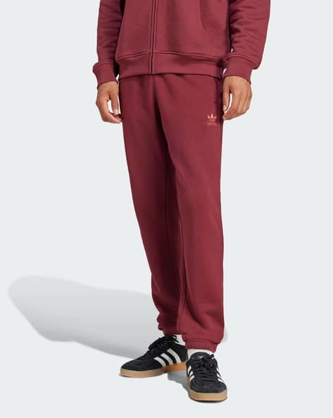 Men Essential Joggers with Brand Print