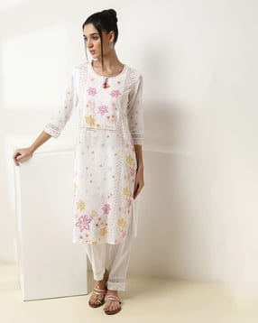rangriti Women Printed Straight Fit Pants-picture-18