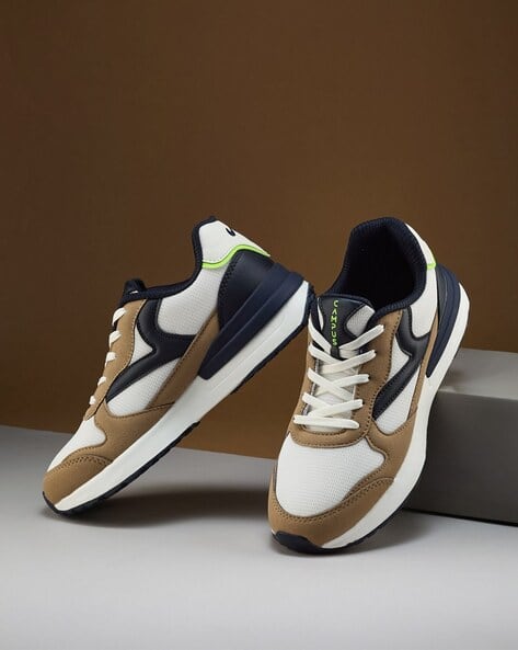 DERBI Women Lace-Up Sneakers