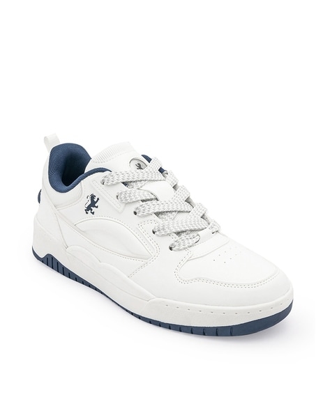 Men Low-Top Lace-Up Casual Shoes