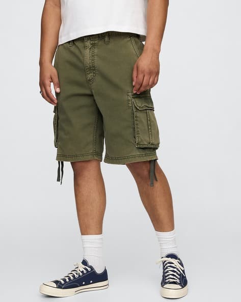 Buy Olive Green Shorts 3/4ths for Men by GAP Online