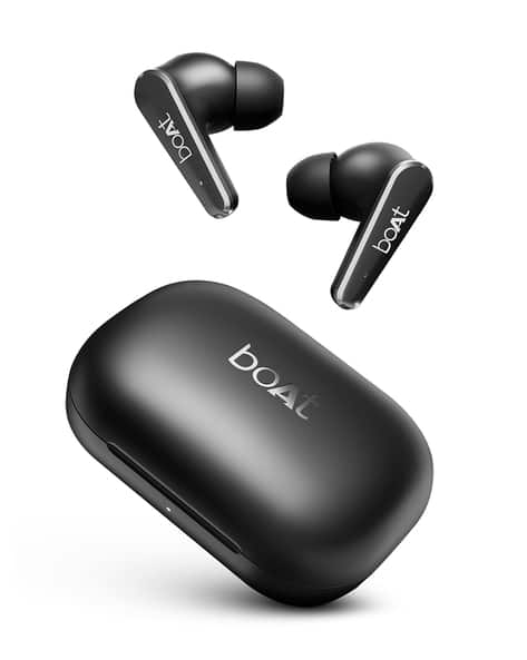 Buy Black Headphones for Tech by boAt Online - Main Image
