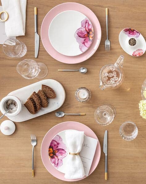 Ikea Pink Ikea Plates And Bowls Set Buy VILLEROY BOCH Rose Garden