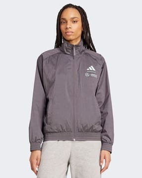 adidas Women Mercedes Pw Tt Regular Fit Bomber Jacket-picture-52