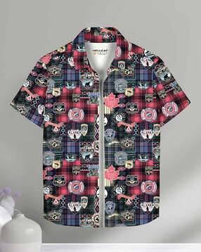 hellcat Boys Graphic Regular Fit Shirt-picture-17
