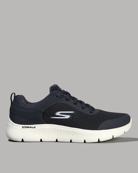 Skechers Men Go Walk Flex Lace-Up Shoes
