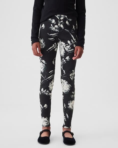 Buy Black Leggings for Girls by Gap Kids Online