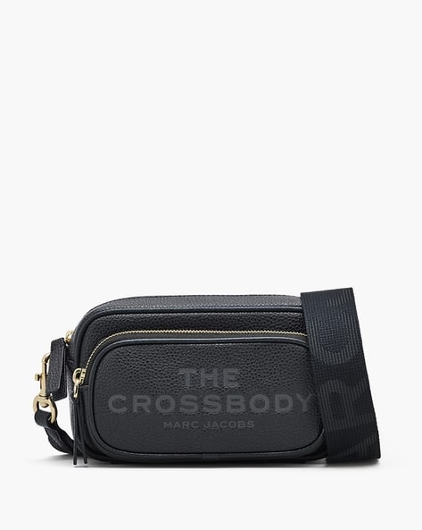 Buy MARC JACOBS The Mini Leather Crossbody Bag Black Color Women