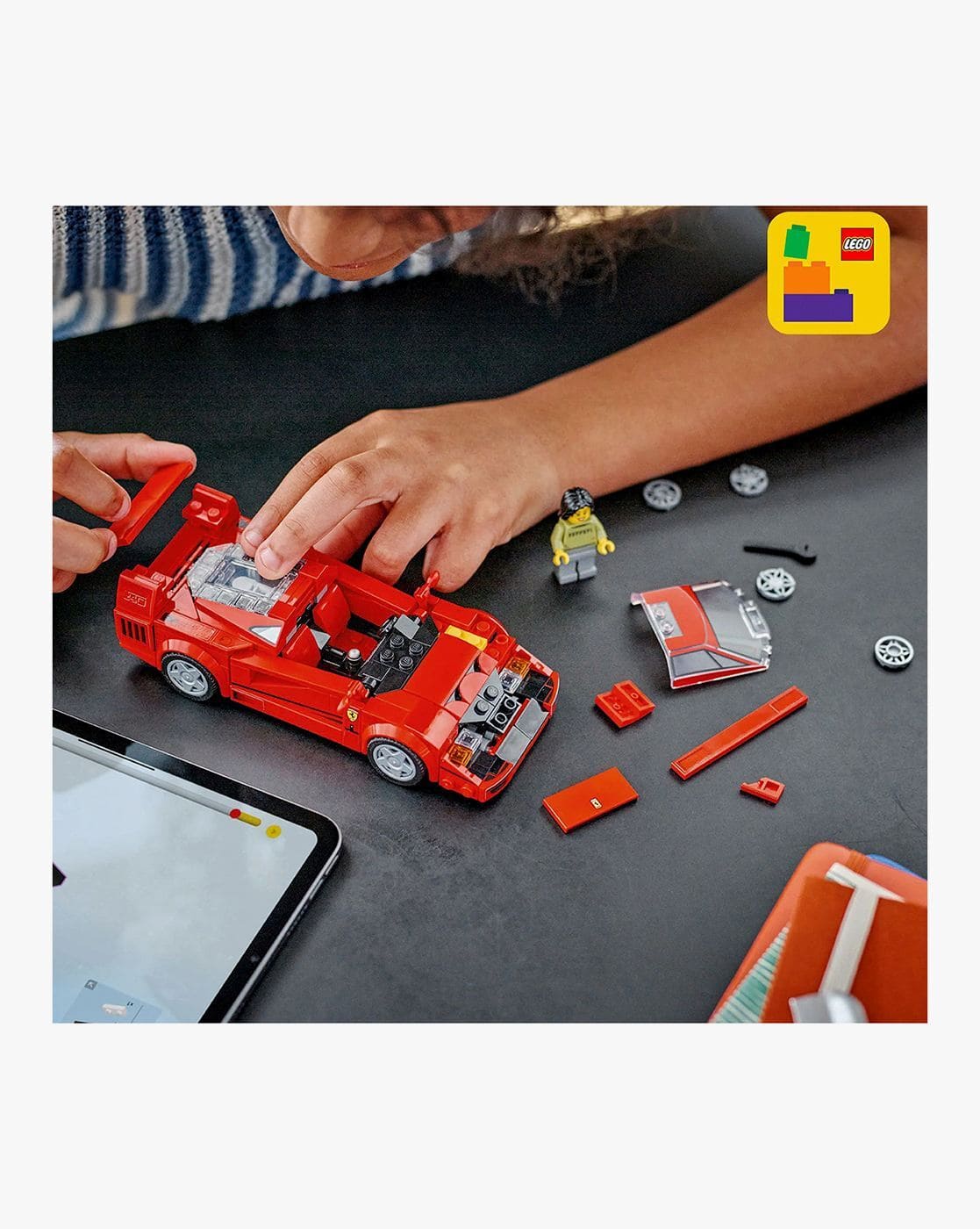 Buy Lego Speed Champions Ferrari F40 Supercar Vehicle Toy Set