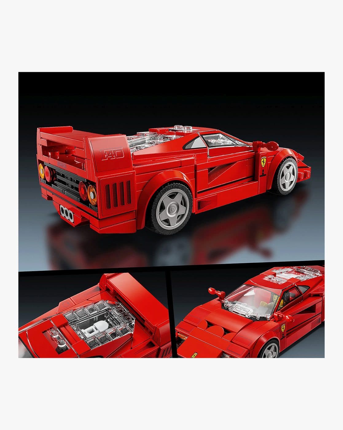 Ferrari Lego Car Creator Sets LEGO Creator Ferrari F40 Set 10248 US