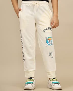 kidsville Boys Graphic Print Joggers with Insert Pockets-picture-26
