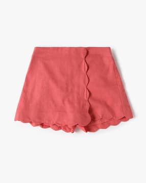 gap kids Pull-On Linen Blend Mini Skort-picture-52