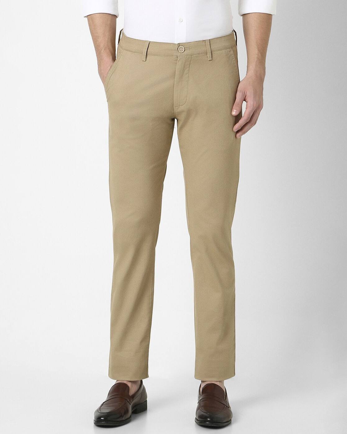 PE CASUAL TROUSER PCTFSSLFJ77, KHAKI, 92