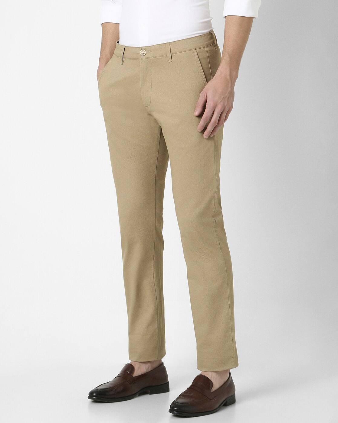 PE CASUAL TROUSER PCTFSSLFJ77, KHAKI, 92