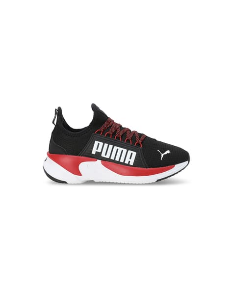 Buy PUMA Black-For All Time Red-PUMA White Sneakers for Boys by
