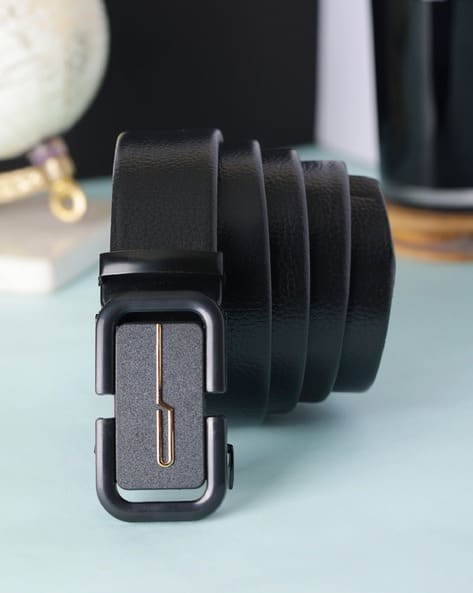 Zevora Men Autolock Buckle Belt