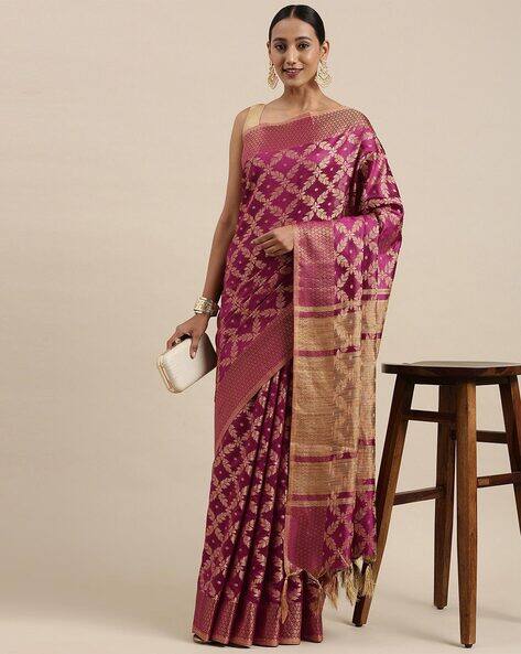 SVARAA Women Silk Paithani Saree