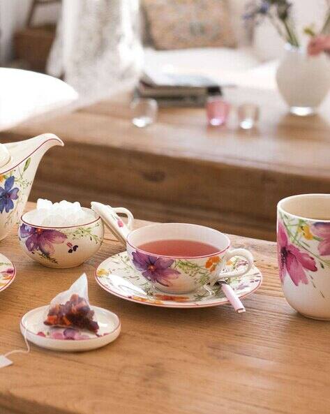 Buy VILLEROY & BOCH Mariefleur Tea Cup | Multicoloured Color Home
