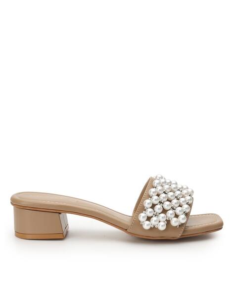 Truffle collection Women Heeled Sandals with PU Upper