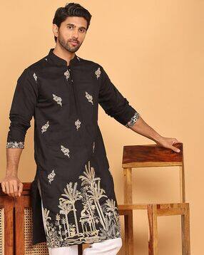 jompers Men Embroidery Long Kurta-picture-51