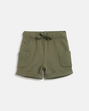 chicco Boys Mid-Rise Regular Fit Cargo Shorts-picture-20