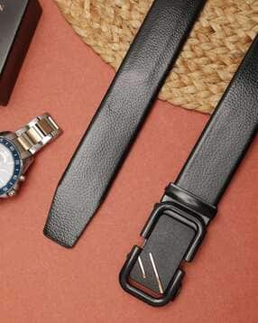 zevora Men Buckle Belt with Auto-Lock Closure-picture-34