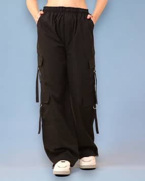 sqew Women Baggy Fit Cargo Pants-picture-14