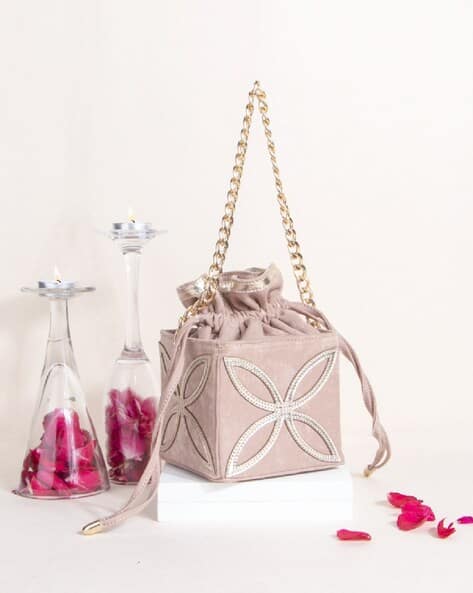 Buy Rose Pink Handbags for Women by Suave Bags Online