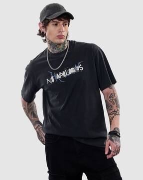 NOICE X VERDY VICK T-SHIRT - CHARCOAL L NOICE × VERDY VICK T-SHIRT