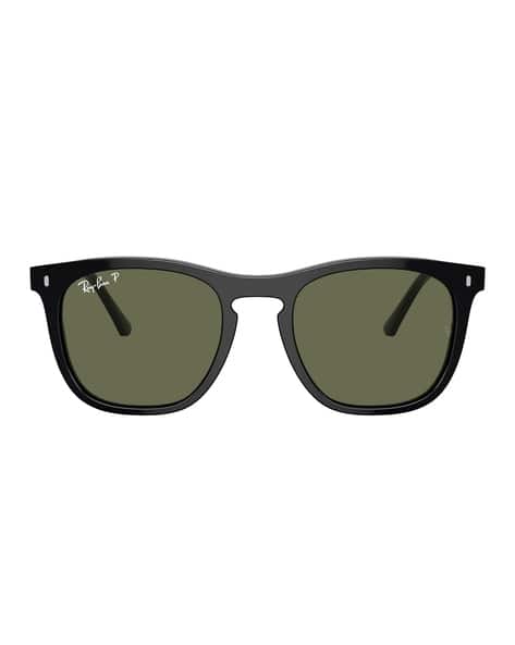 Buy Ray-Ban 0RB2210 Men Polarized Square Sunglasses Green Color