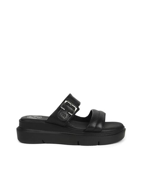 HUSH PUPPIES Women Typographic Print Slip-On Wedges