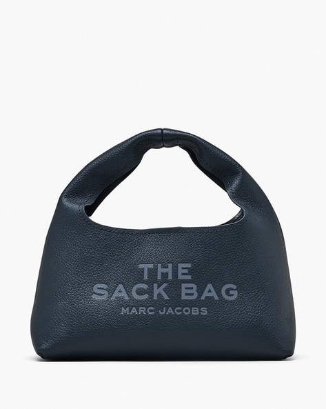 Buy MARC JACOBS The Leather Mini Sack Bag | tonal black Color
