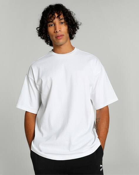 JACK PARIS Men Loose Fit Crew-Neck T-Shirt