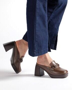 marc loire Women Chunky Slip-On Shoes -picture-21