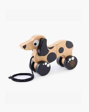 ed-a-mamma Wooden Dog Pull Toy-picture-18