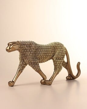 Gold-Plated Jaguar Figurine-image-26