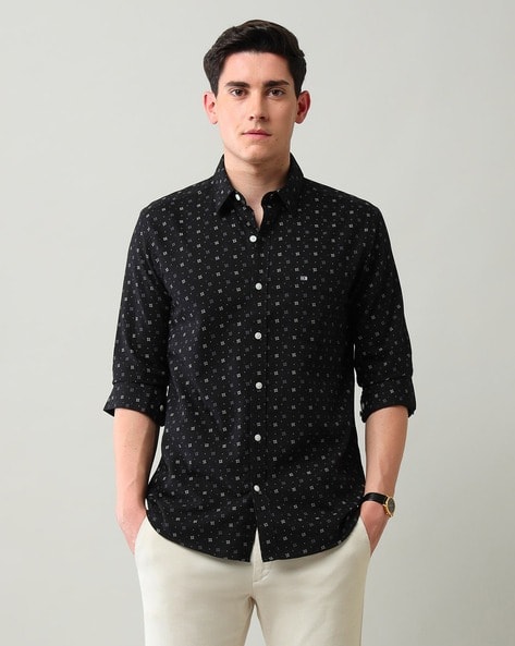 Arrow Sports Men Printed Slim Fit Shirt