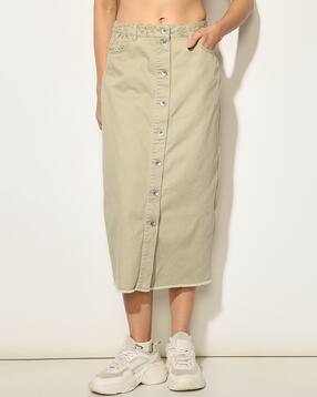 only Women Broderie Anglaise A-Line Skirt-picture-30