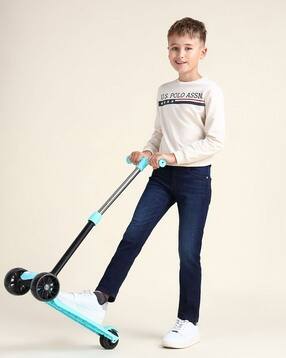 u.s. polo assn. Boys Lightly Washed Regular Jeans-picture-48