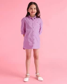 u.s. polo assn. Girls Patterned Shirt Dress-picture-29