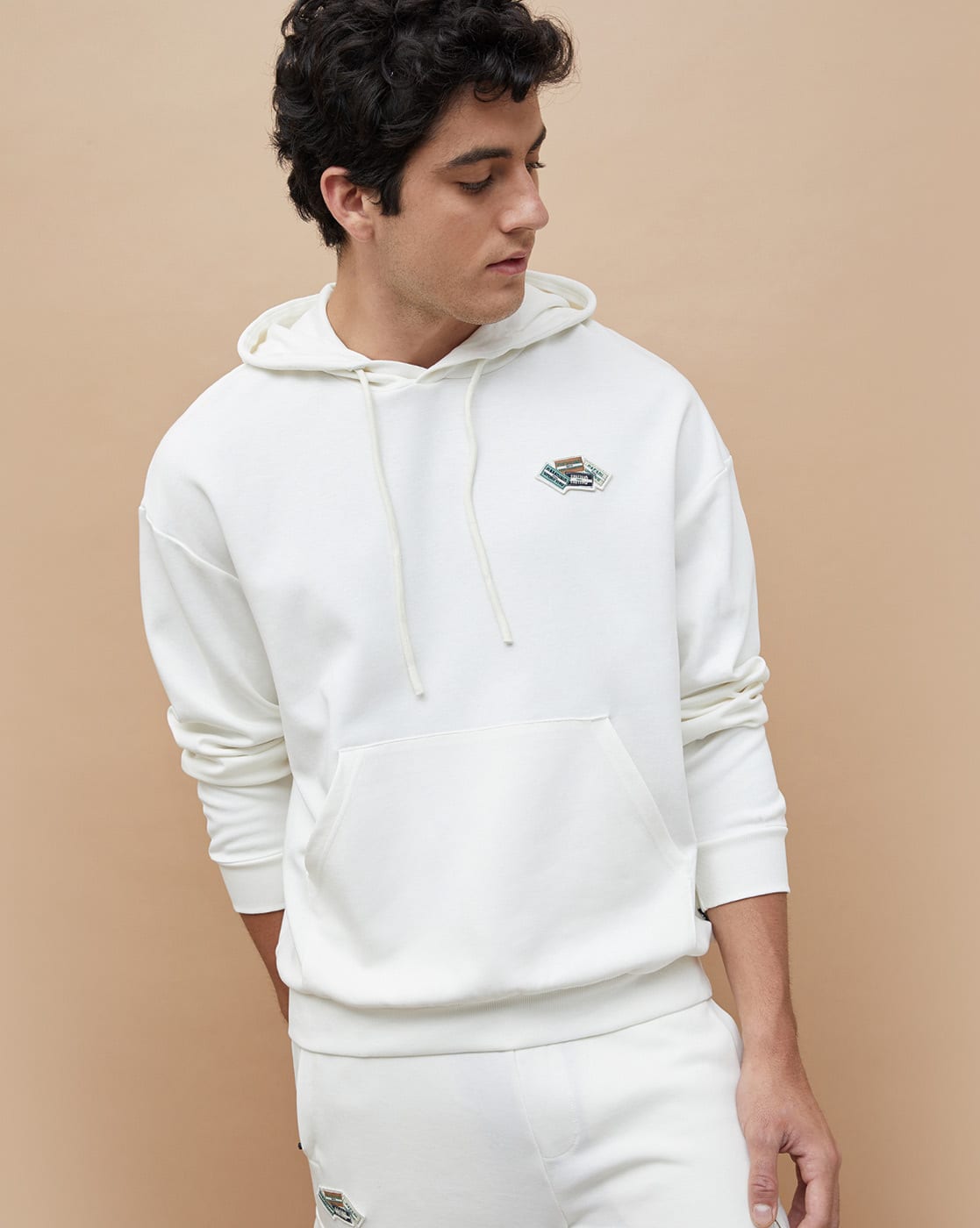 Buy KAPPA Men Regular Fit Hoodie with K Online | Ajio.com