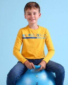 u.s. polo assn. Boys Brand Print Regular Fit Crew-Neck T-Shirt-picture-24