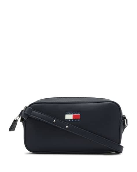 TOMMY HILFIGER Women Zip Closure Sling Bag with Brand Applique