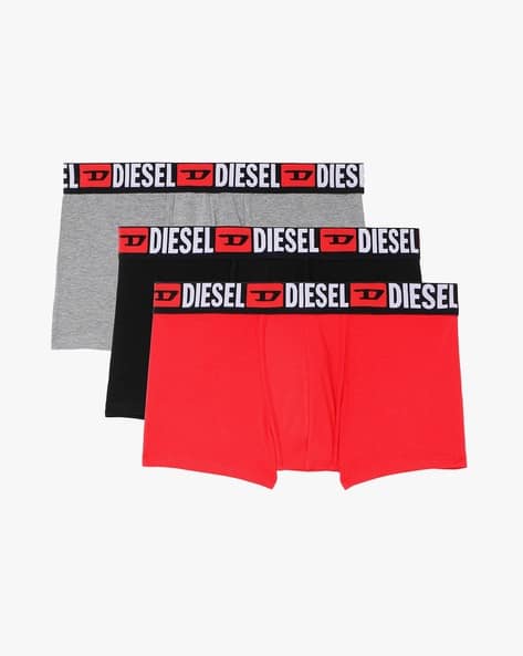 Buy DIESEL Pack of 3 Umbx-Damien Boxers | Multicoloured