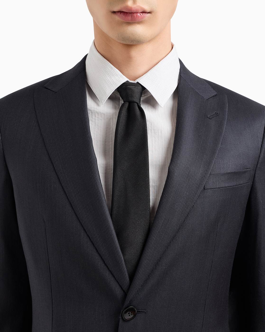 Buy GIORGIO ARMANI Micro-Pinstriped Wool Single-Breasted 2-Piece