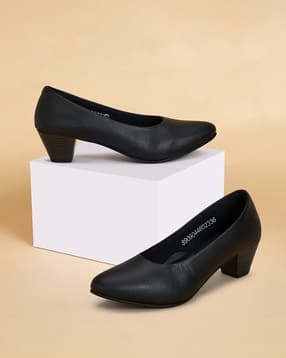 forever glam by pantaloons Women Slip-On Pump Heeled Shoes-picture-37
