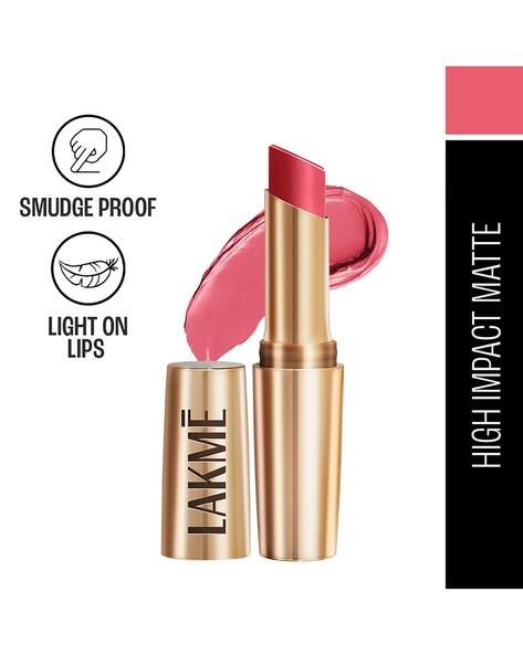 LAKME 9 to 5 Powerplay Priming Matte Lipstick Lasts 16hrs - Blush Pink